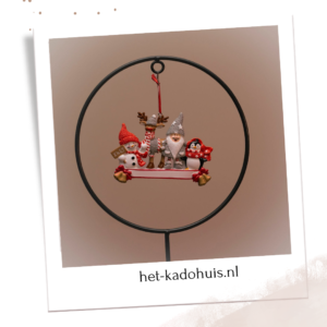 Ornament sneeuwfamilie