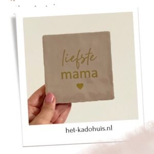 Tegel 'Liefste mama'