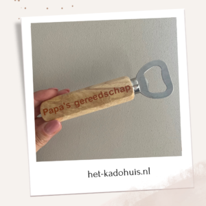 Bieropener 'Papa's gereedschap'