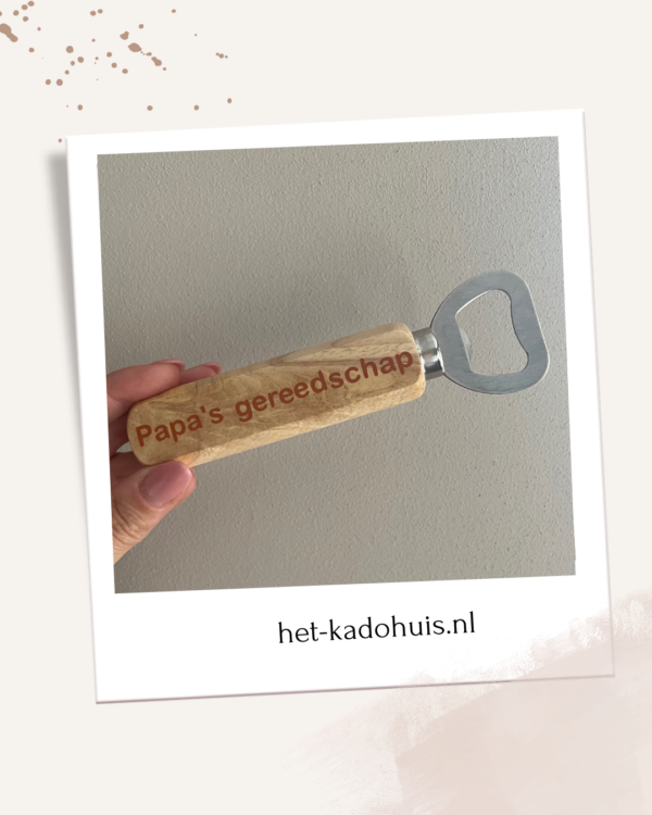 Bieropener 'Papa's gereedschap'