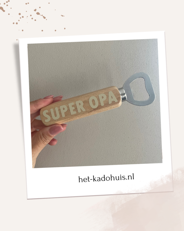 Bieropener 'Super opa'