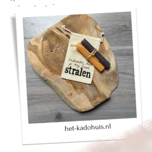 Bedankje 'Jij liet me stralen'