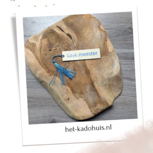 Bedankje boekenlegger