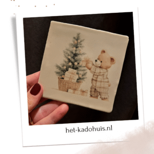 Tegel 'beertje kerst’