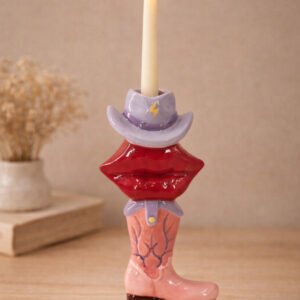 Kaarsenhouder laars kus hoed